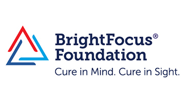 BrightFocus Foundation with the tagline Cure in Mind. Cure in Sight.