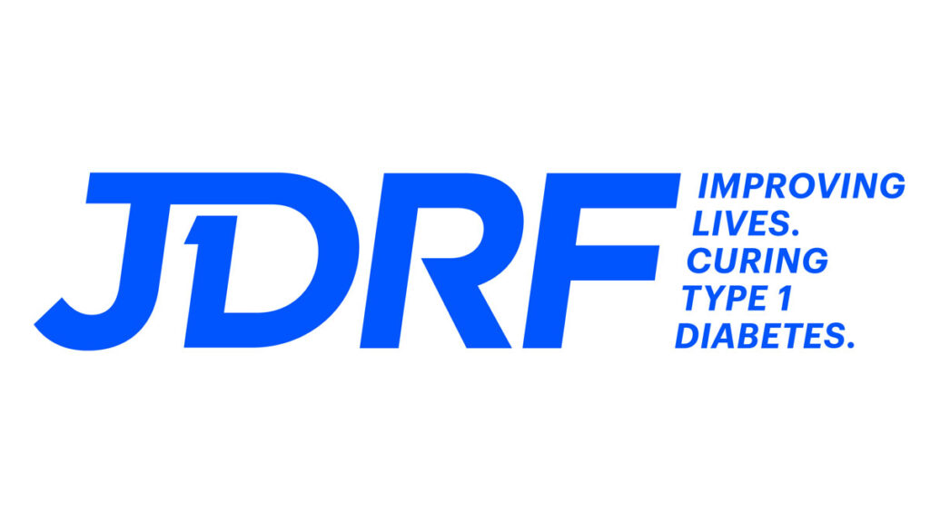 JDRF logo. Improving Lives. Curing Type 1 Diabetes.